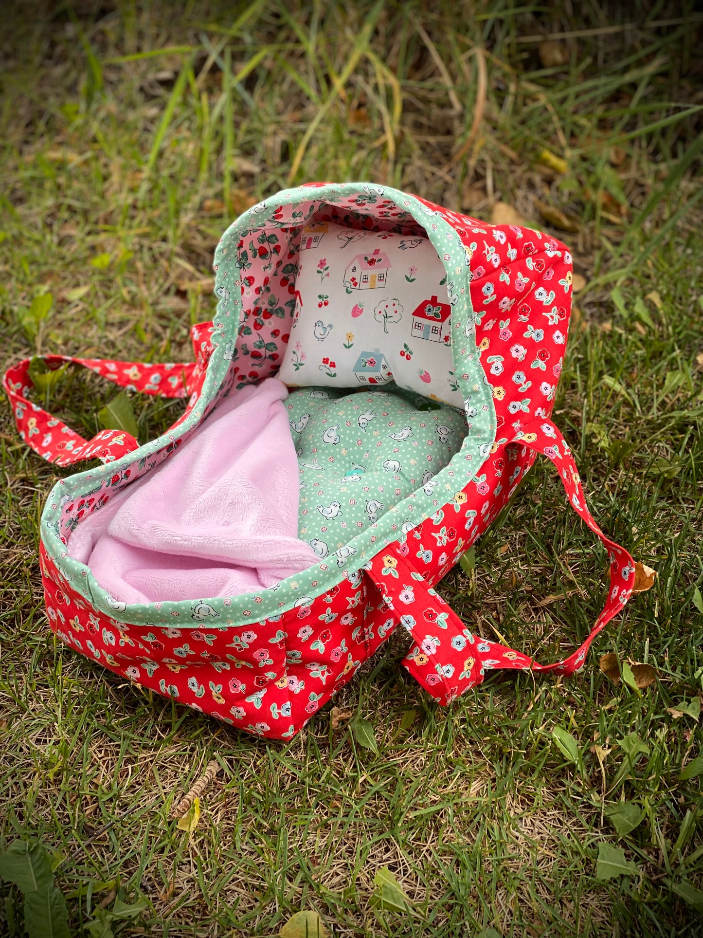 Handmade Bassinet for 15” dolls
