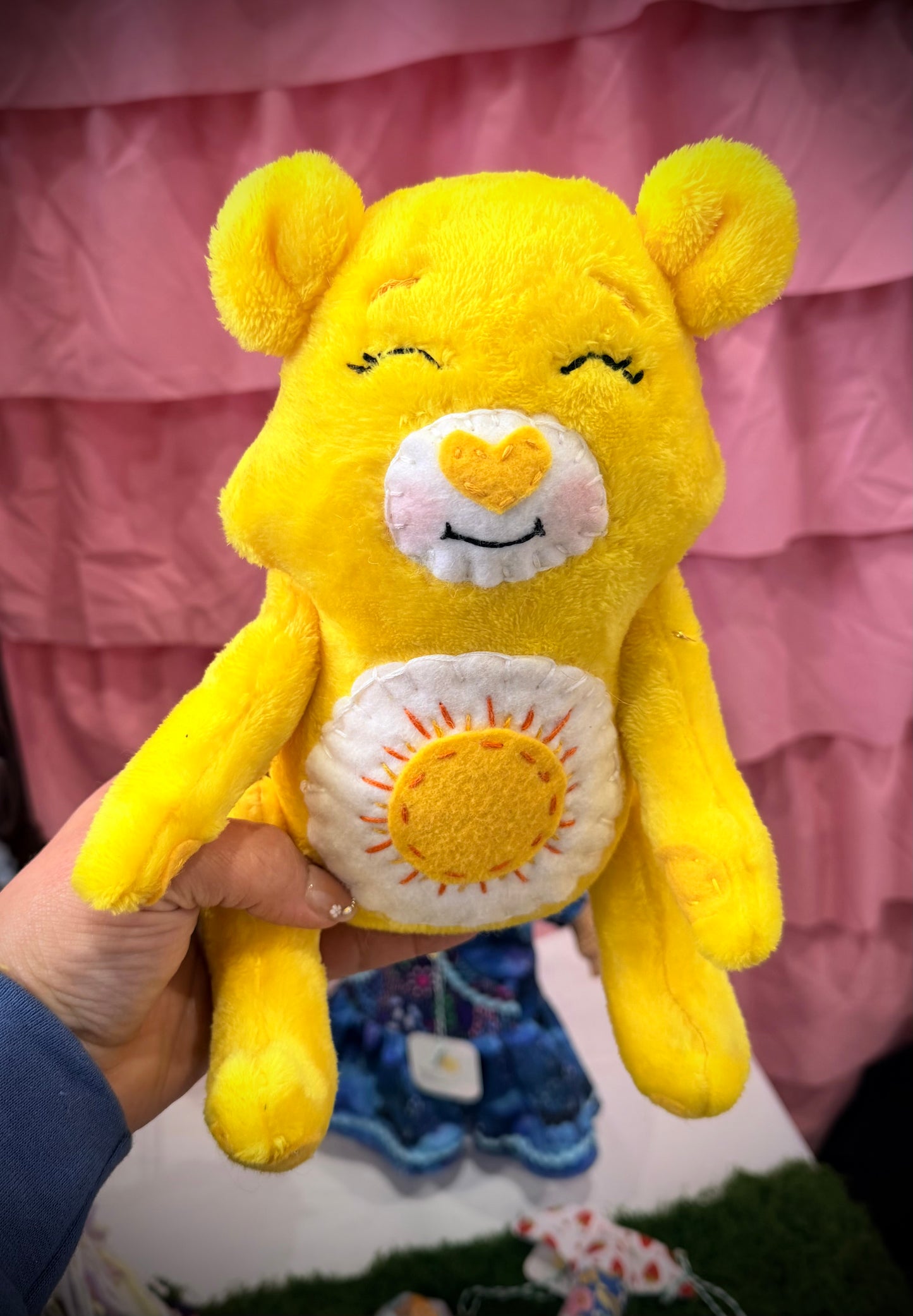 Yellow sunshine bear