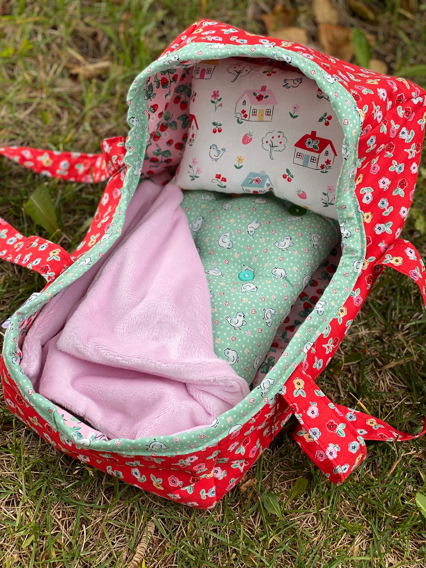 Handmade Bassinet for 15” dolls