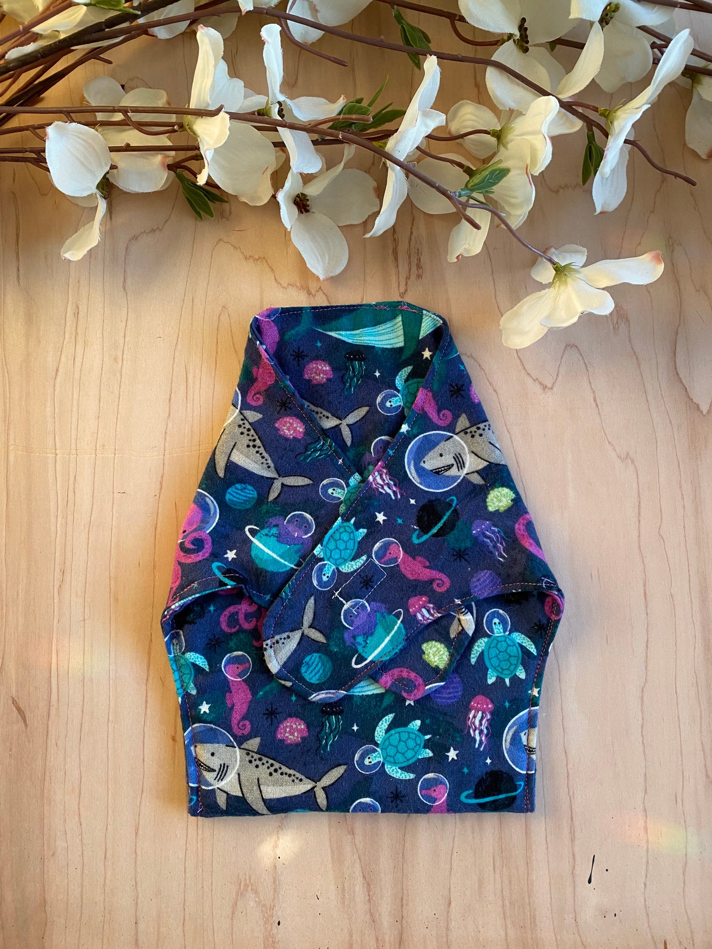 Galactic ocean swaddle