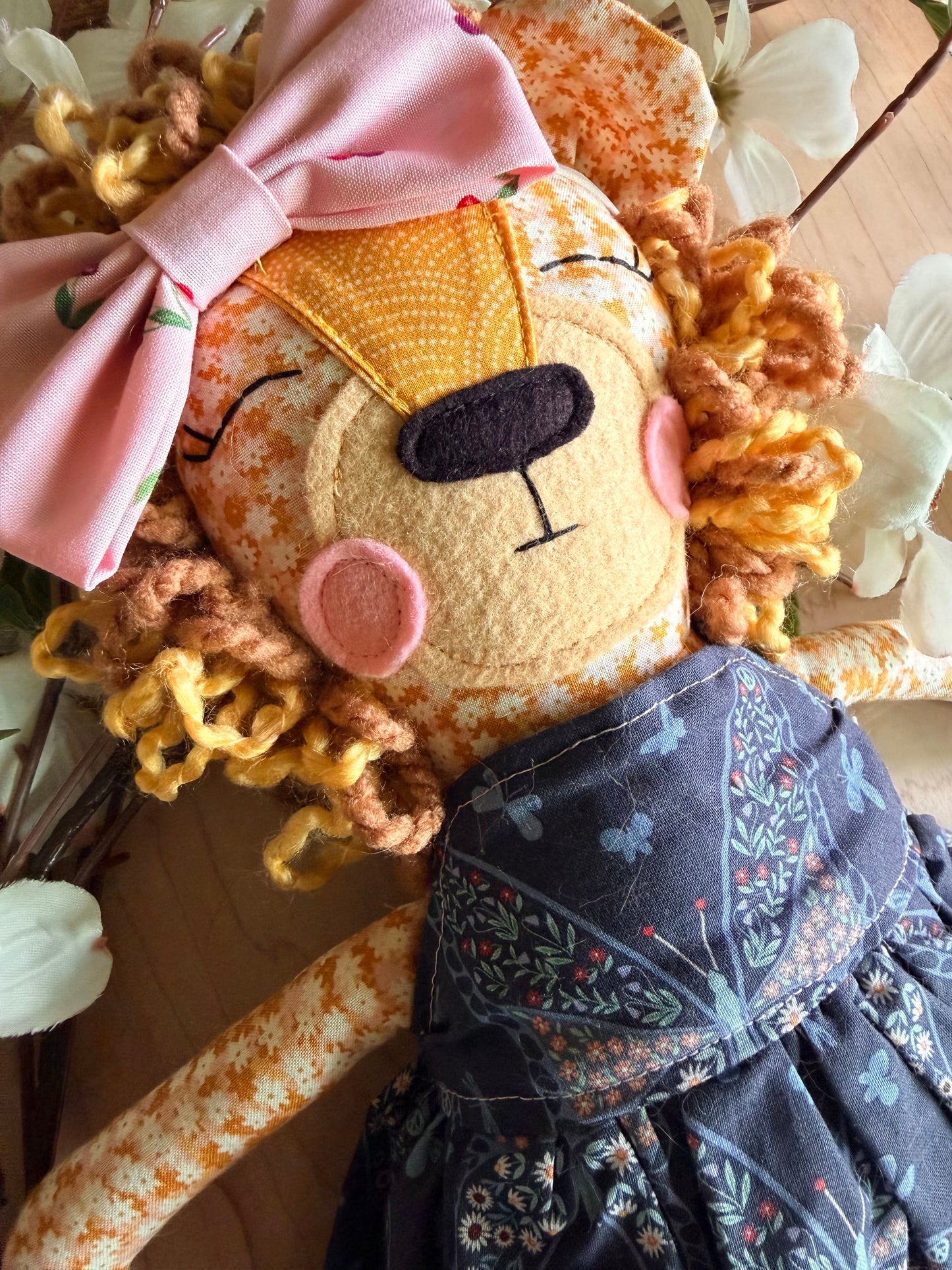 18” Heirloom Lion doll