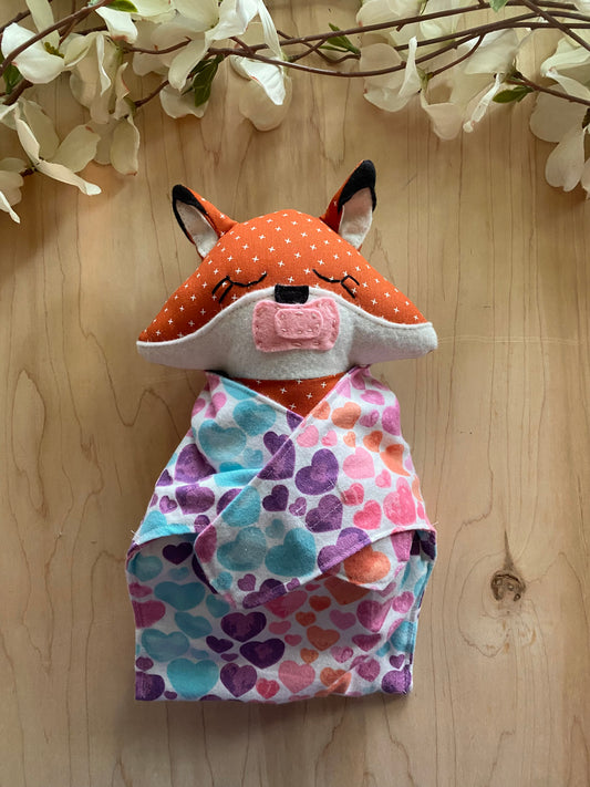 Fox Swaddle Baby