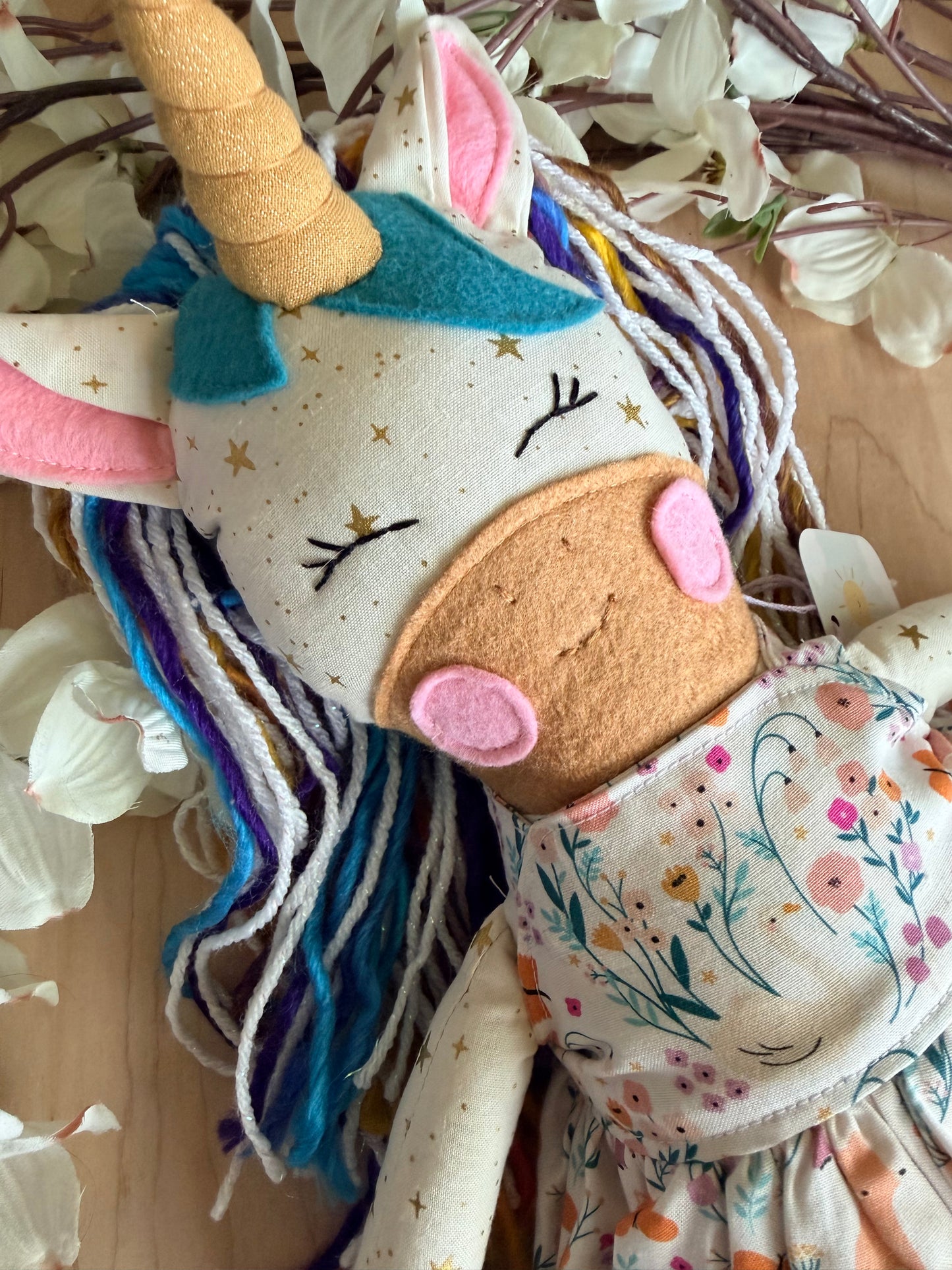 18” Unicorn Doll